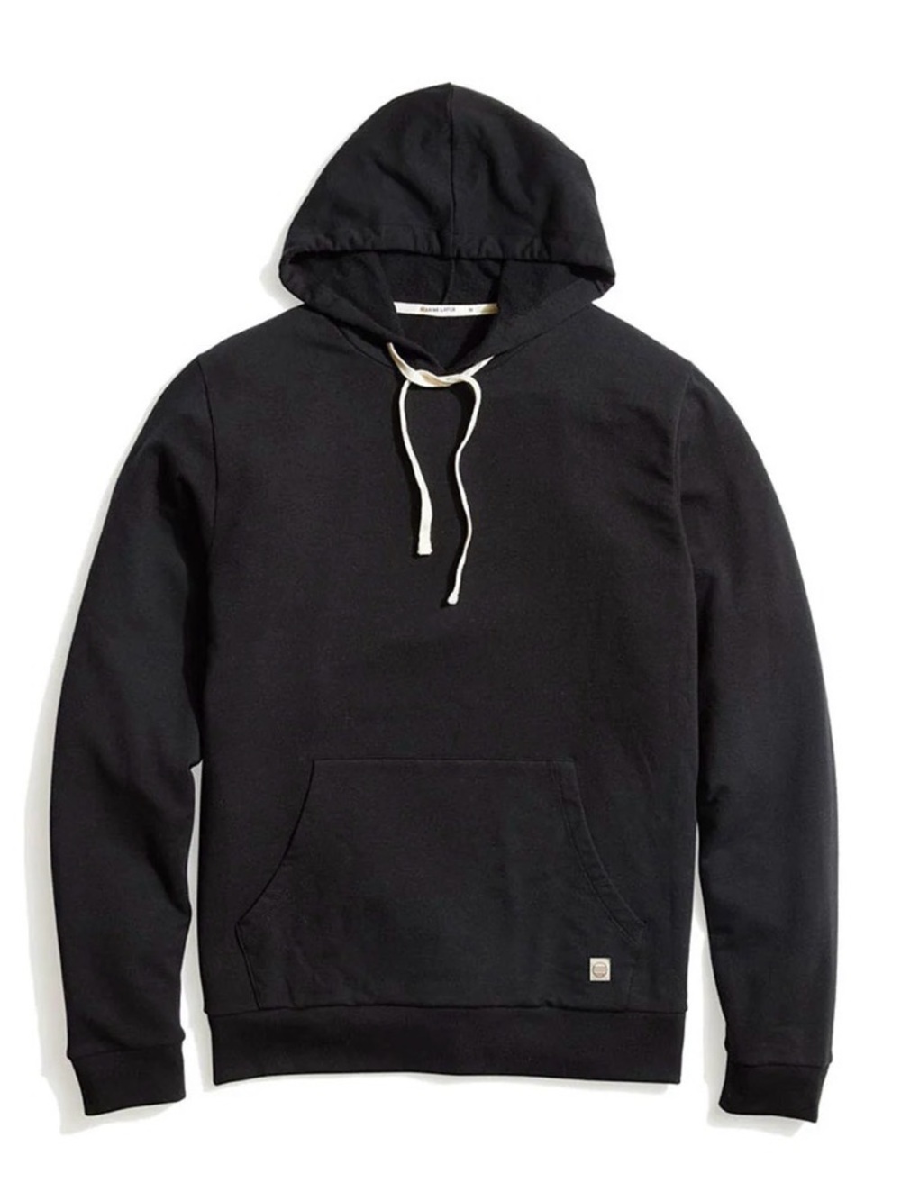 MARINE LAYER Mens Black SUNSET Pullover Hoodie Size Large NEW